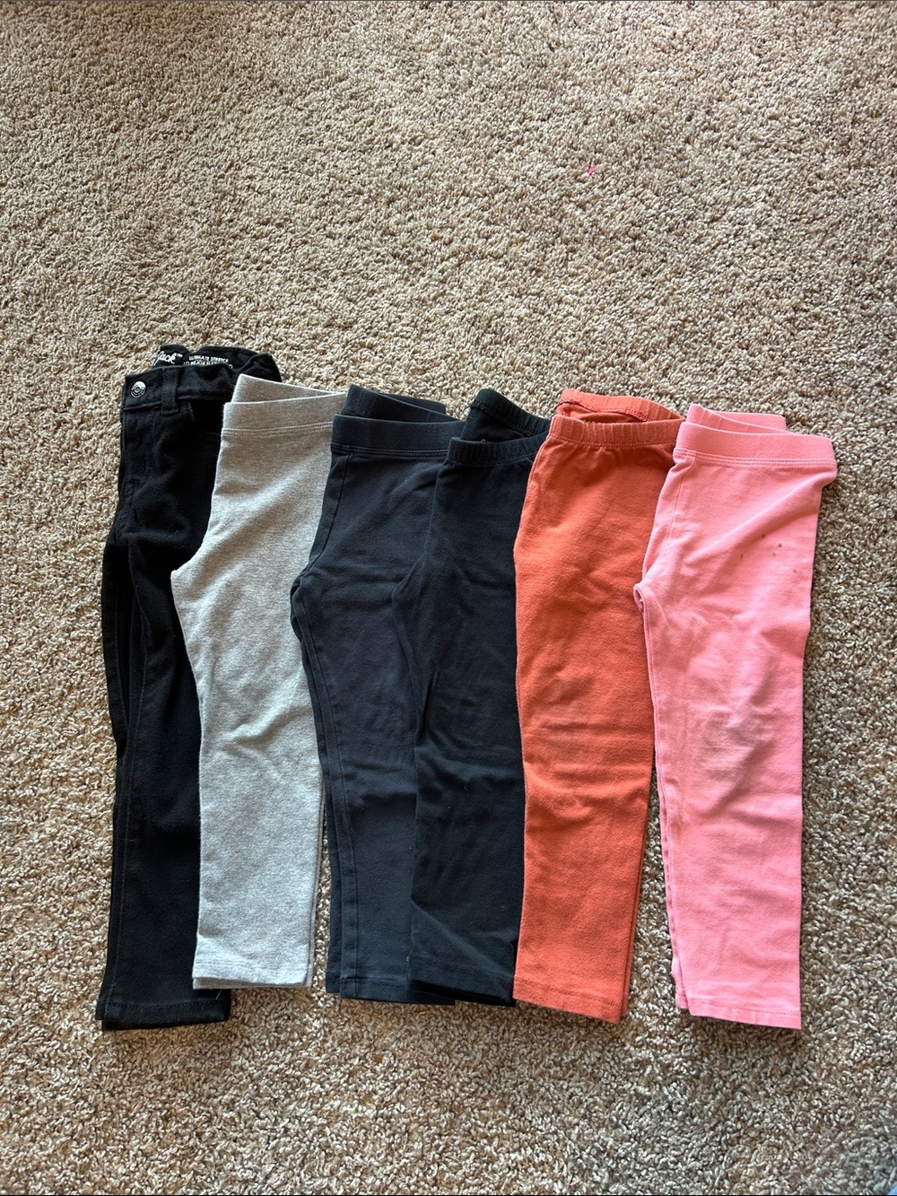 Lot of toddler play pants